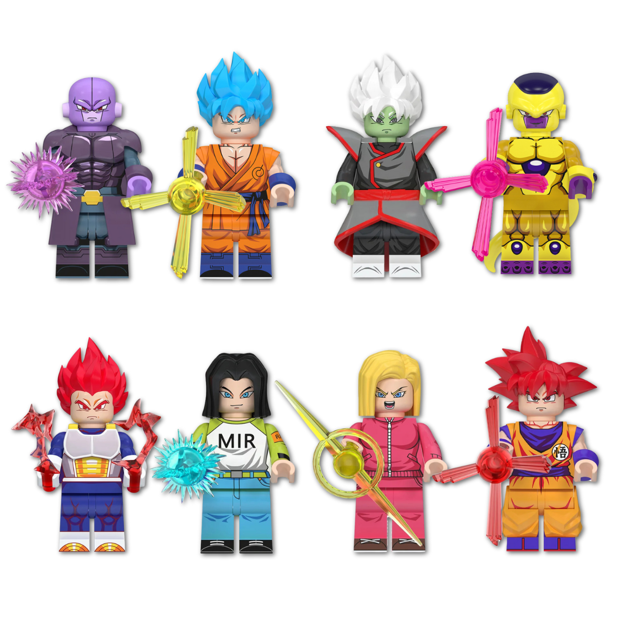 Pack Mini Figurines Dragon Ball Super