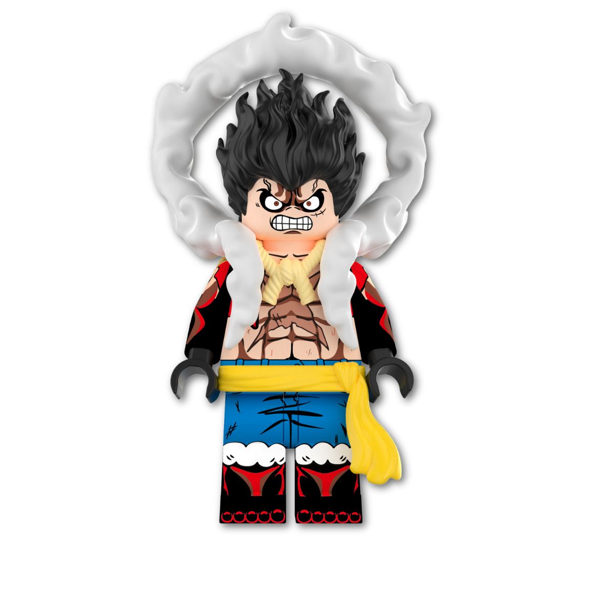 Mini Figurine One Piece Luffy Gear 4