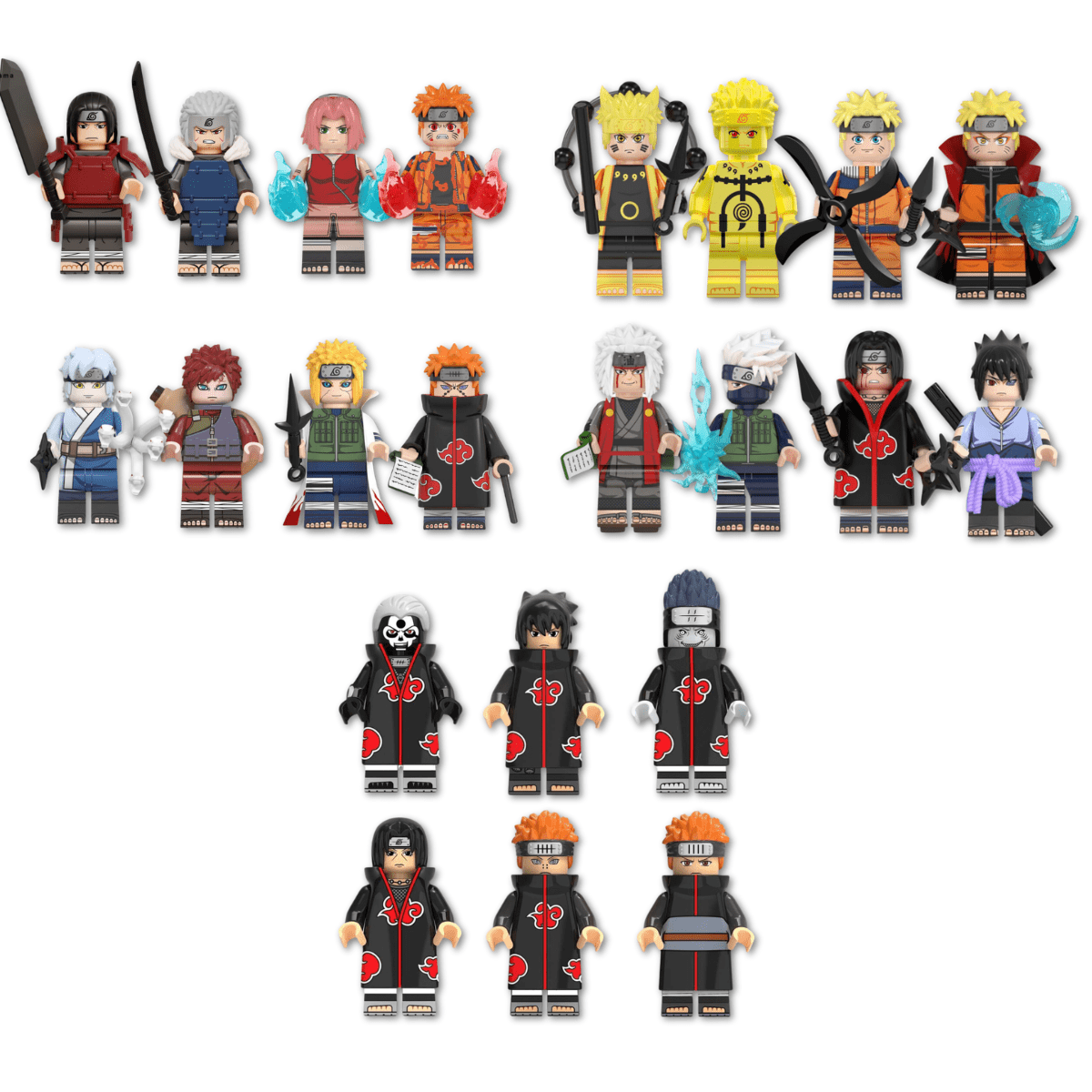 Boite Mini Figurine Naruto