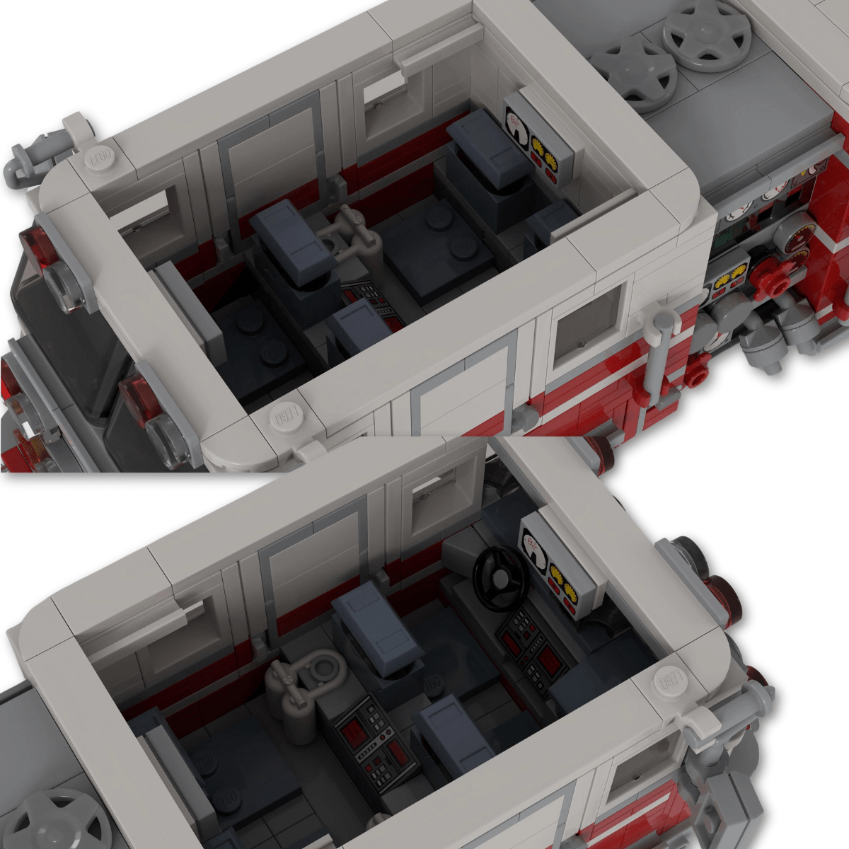 Camion de Pompier à Construire