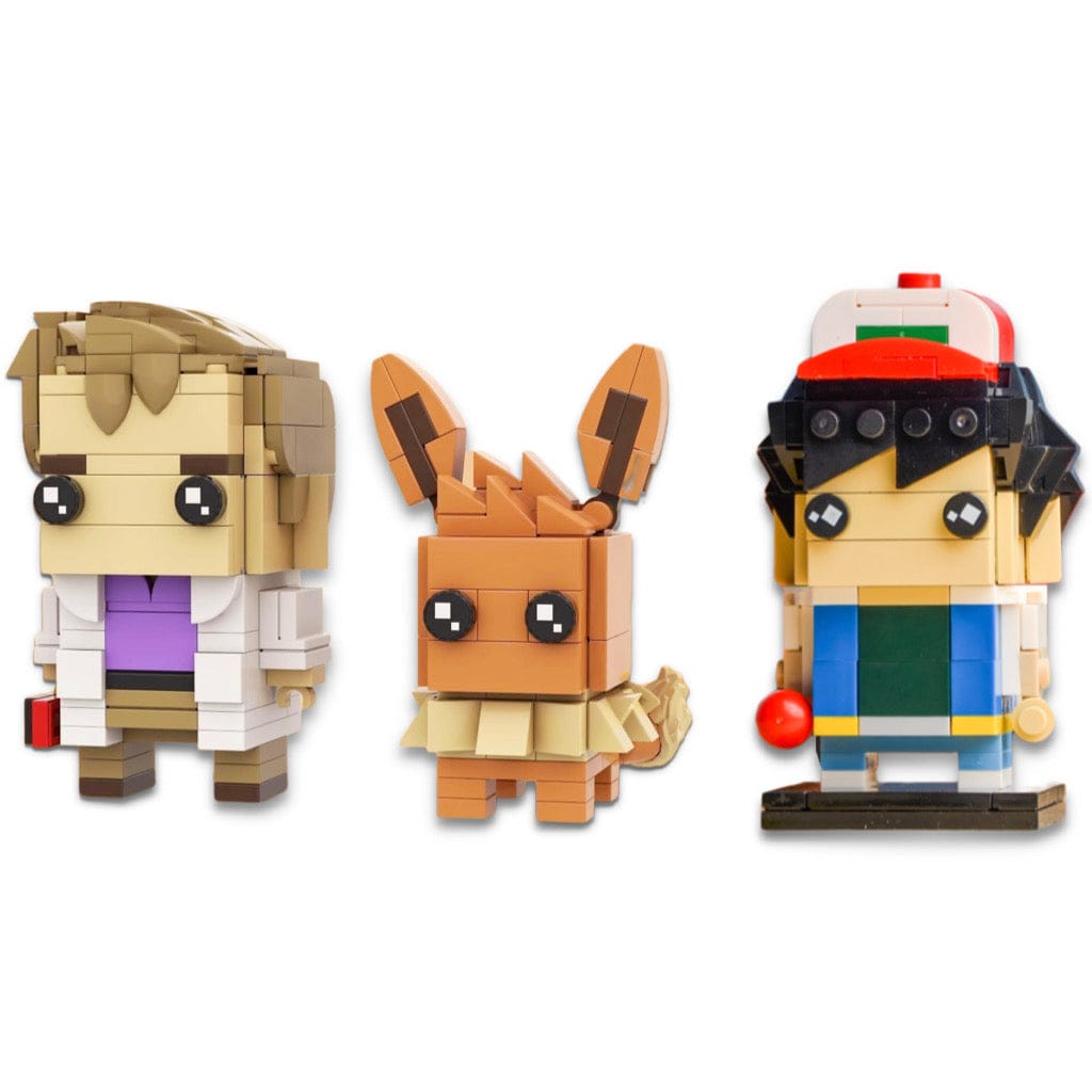 Figurines Pokemon Trainer en Briques