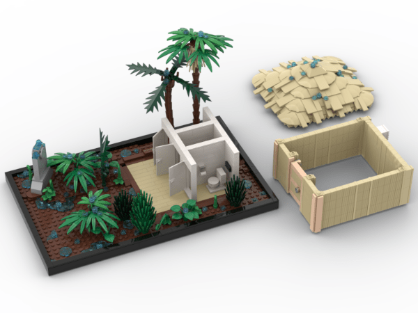 Jeu de Construction Jurassic Park Toilette