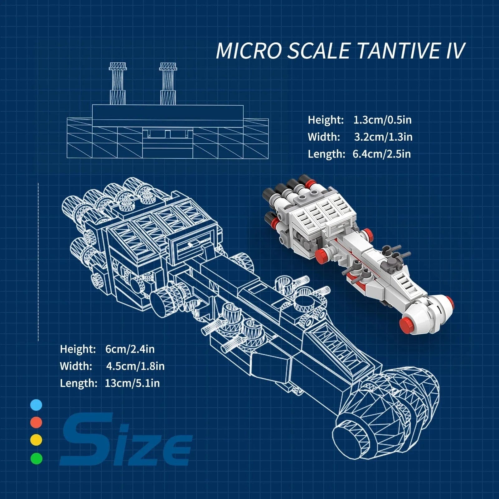 Jouet Mini Tantive IV