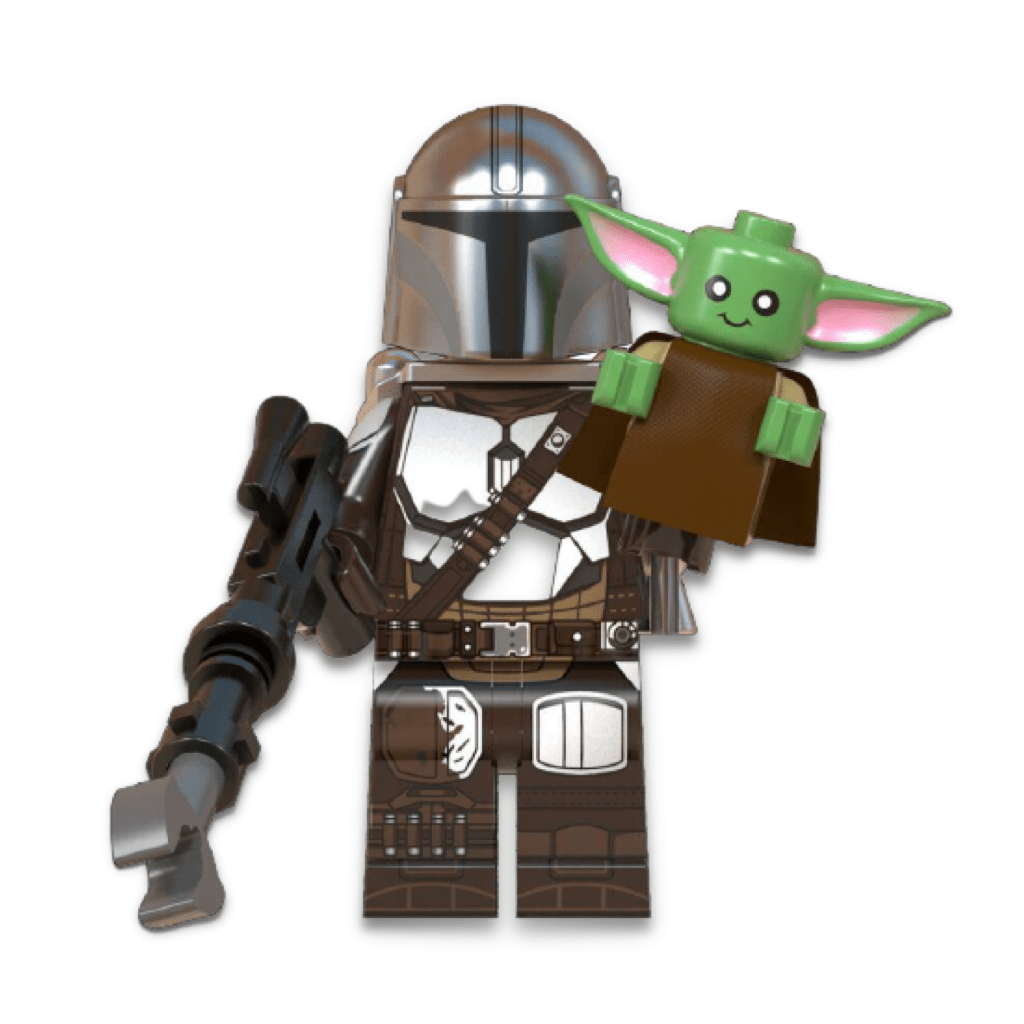 Mini Figurine Mandalorian Baby Yoda