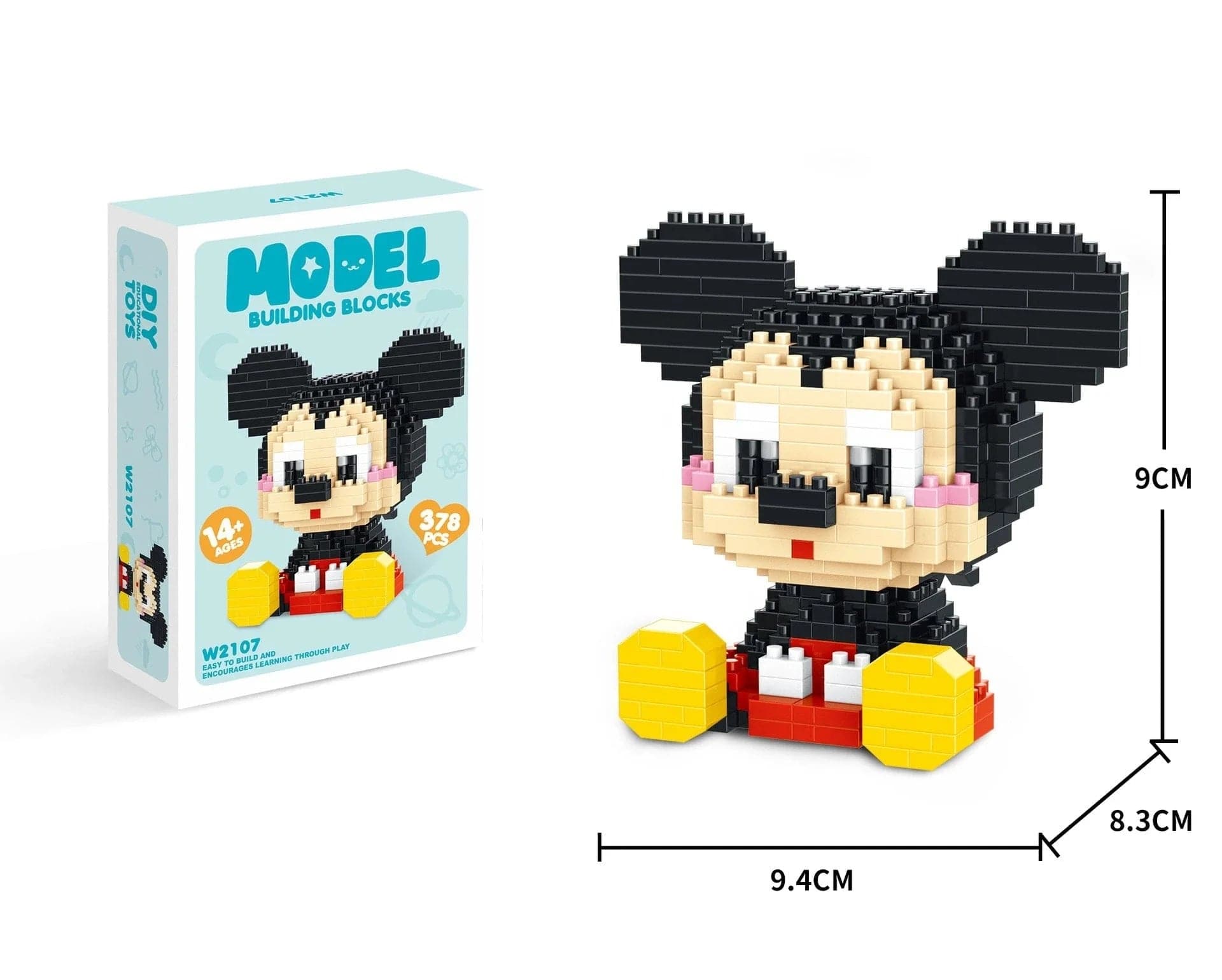 Nanoblock Mickey