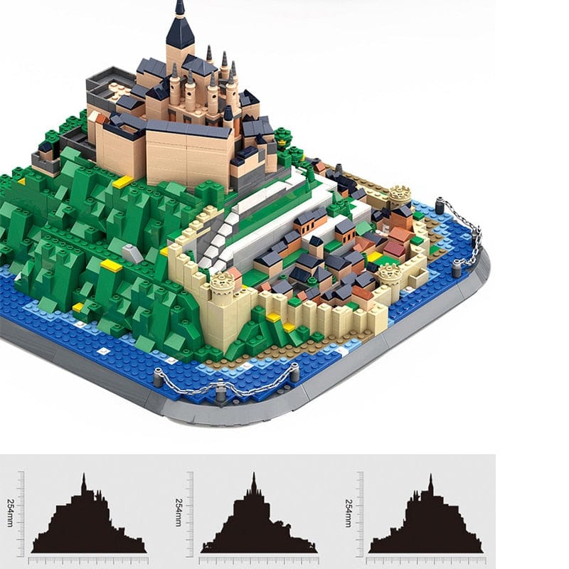 Nanoblock Mont Saint Michel