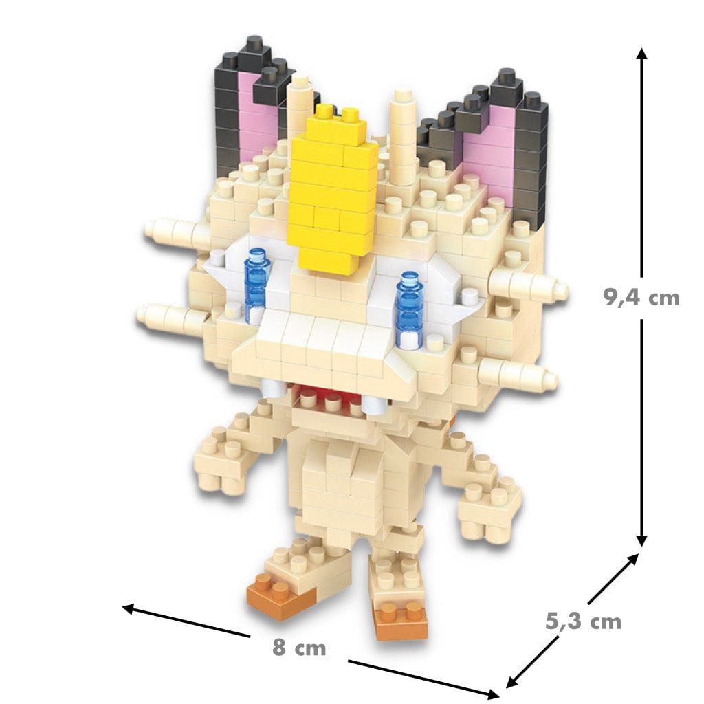 Nanoblock Pokemon Miaouss