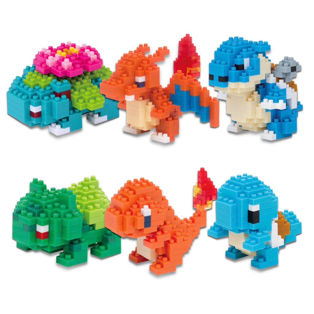 Nanoblock Pokemon Starter Kanto