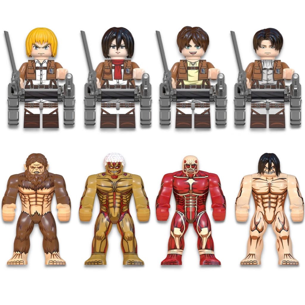 Pack Mini Figurines Attaque des Titans