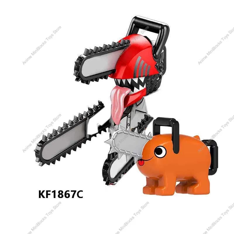 Pack Mini Figurines Chainsaw Man