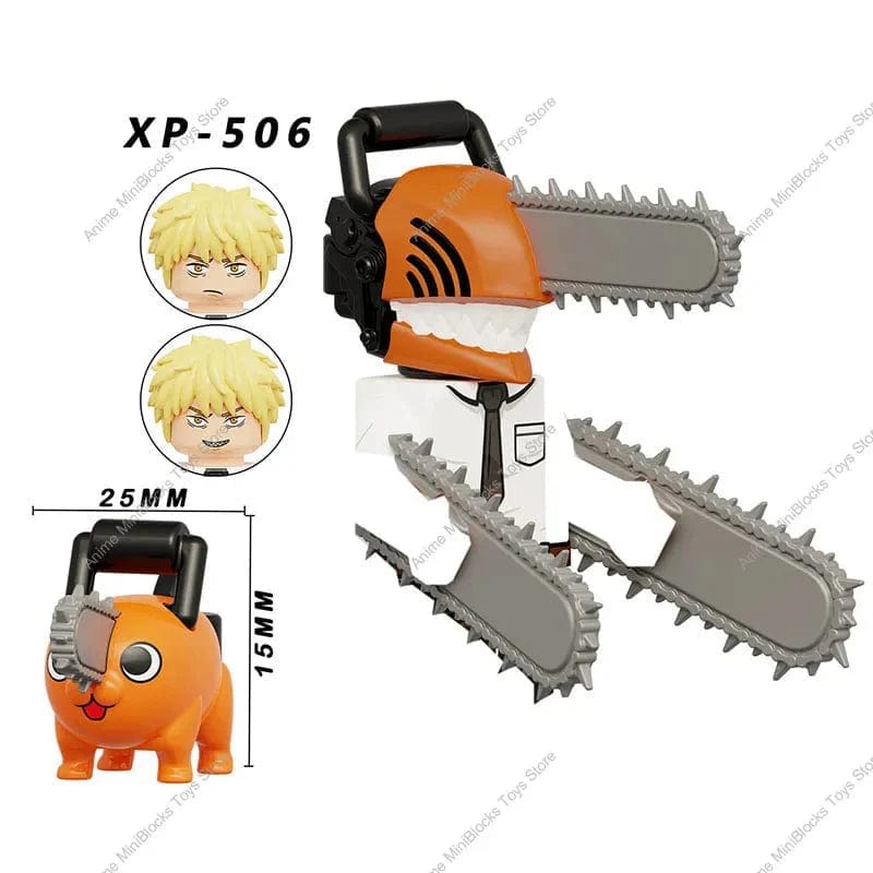 Pack Mini Figurines Chainsaw Man