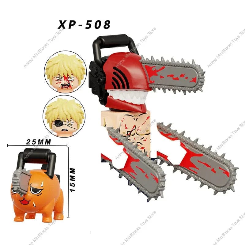 Pack Mini Figurines Chainsaw Man