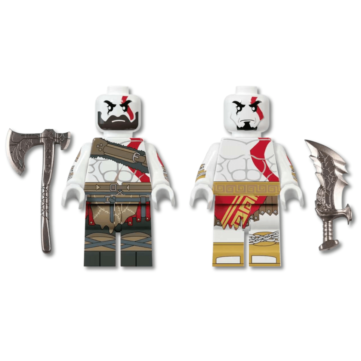 Pack Mini Figurines Kratos