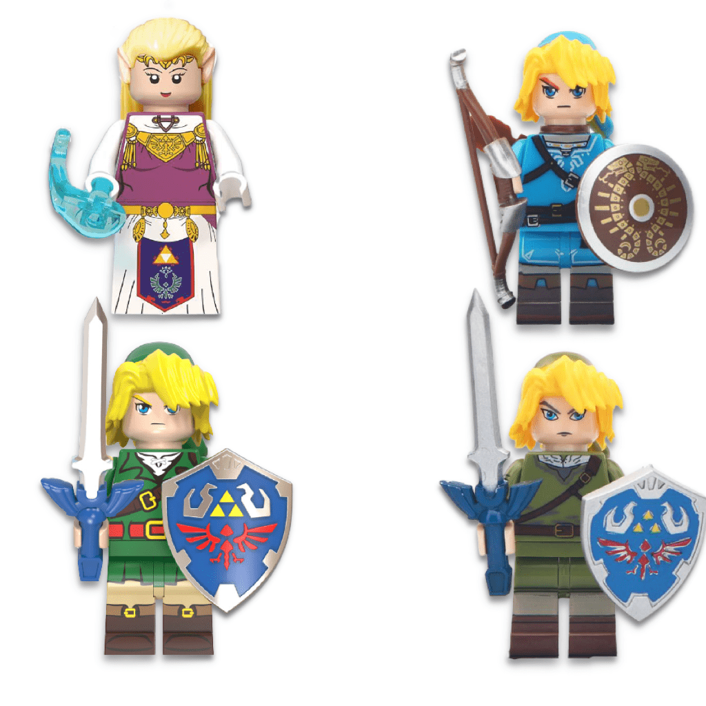 Pack Mini Figurines Link Legend of Zelda