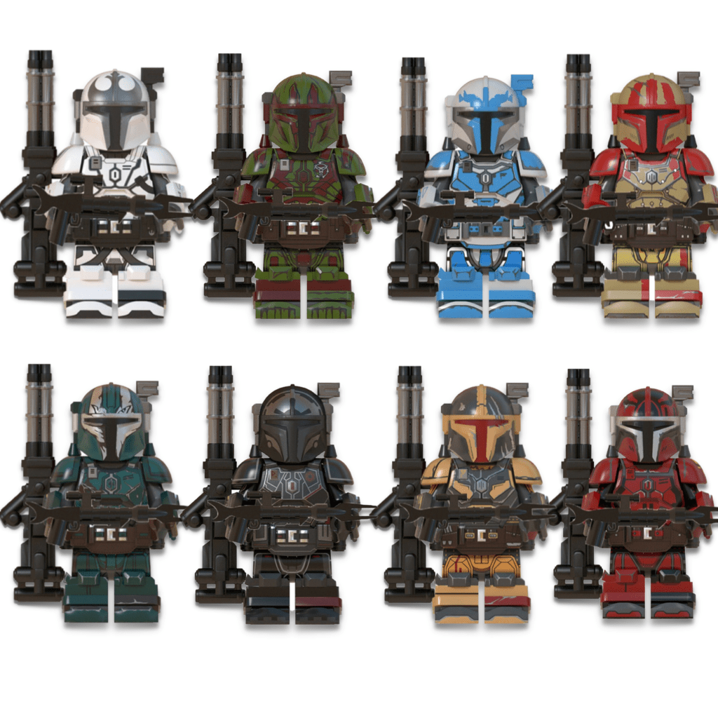 Pack Mini Figurines Mandalorian