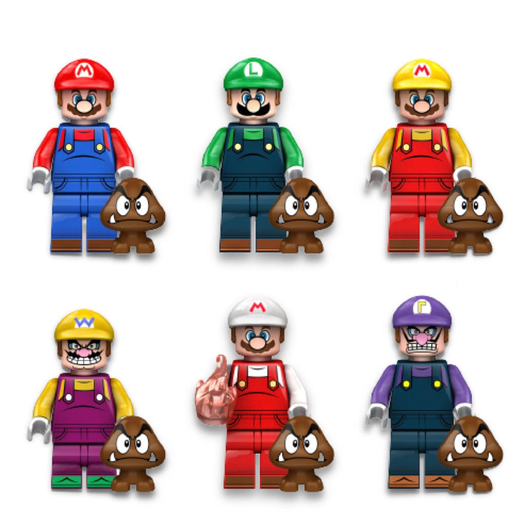 Pack Mini Figurines Mario