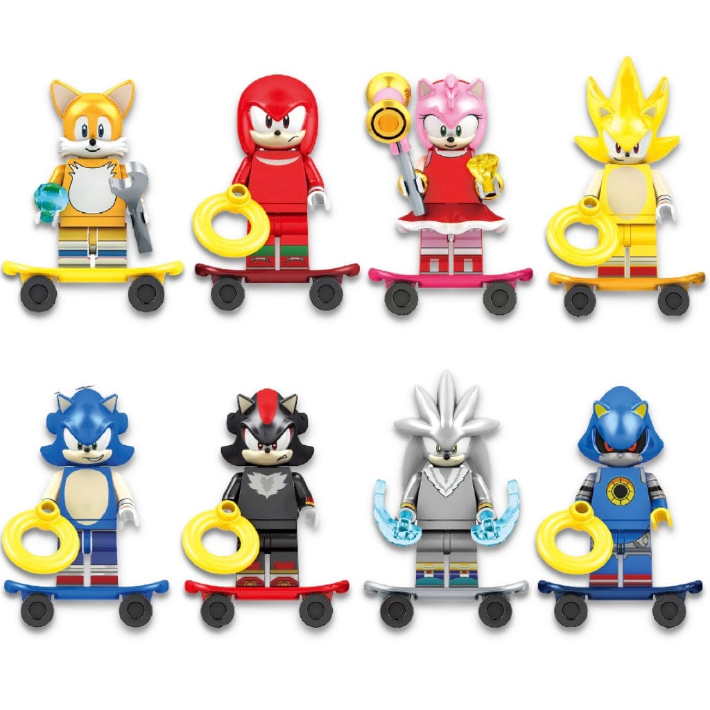 Pack Mini Figurines Sonic The Hedgehog