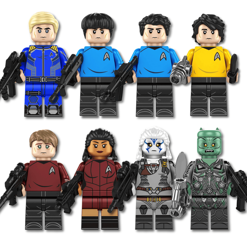 Pack Mini Figurines Star Trek