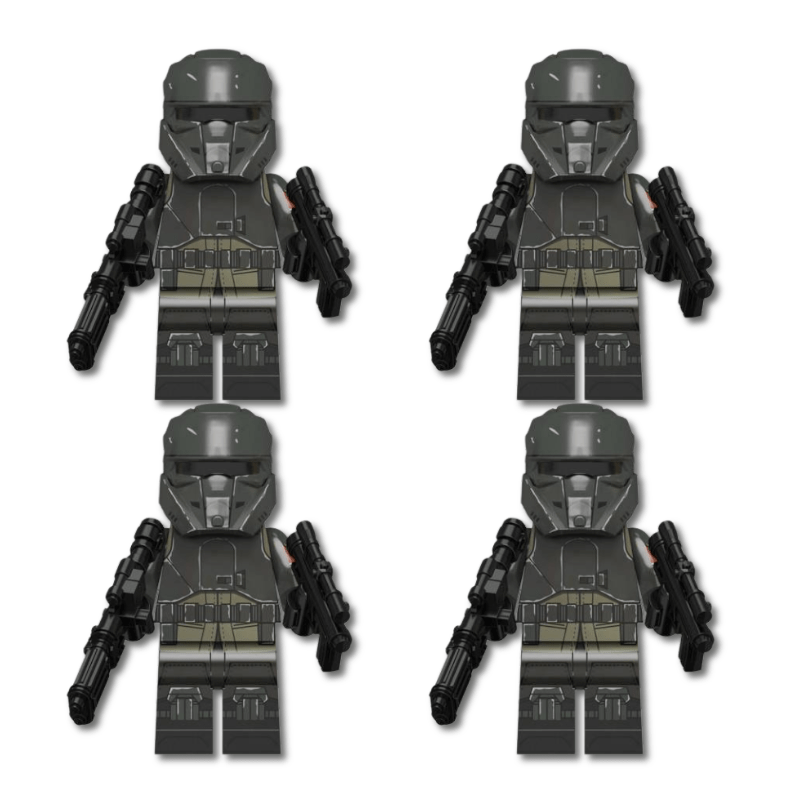 Pack Mini Figurines Trooper Transporter